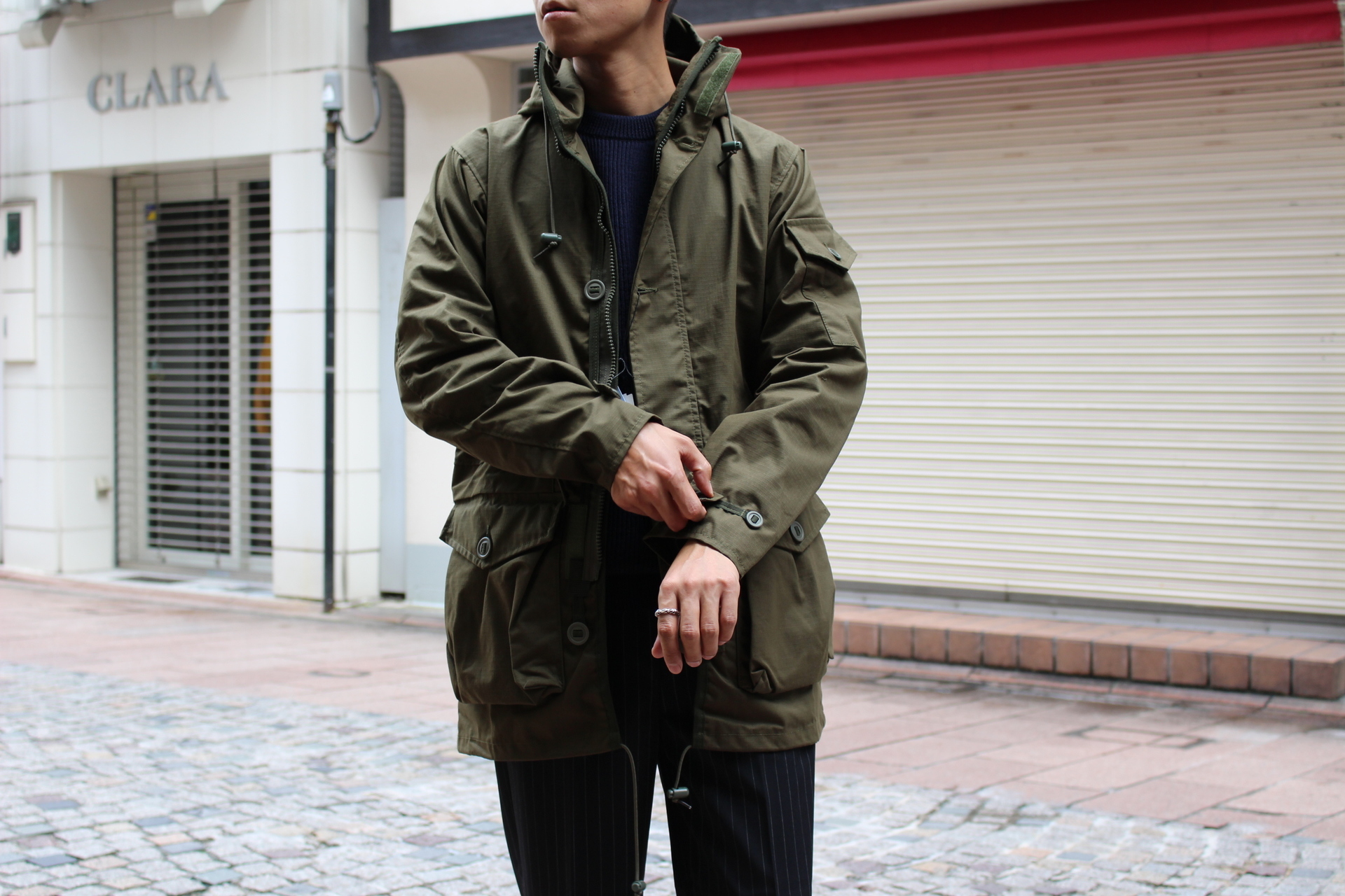 Ark Air Unlined Smock 英国製ミルスペックジャケット Ark Air UNLINED COMBAT SMOCK Jacket Made in UK アークエアー